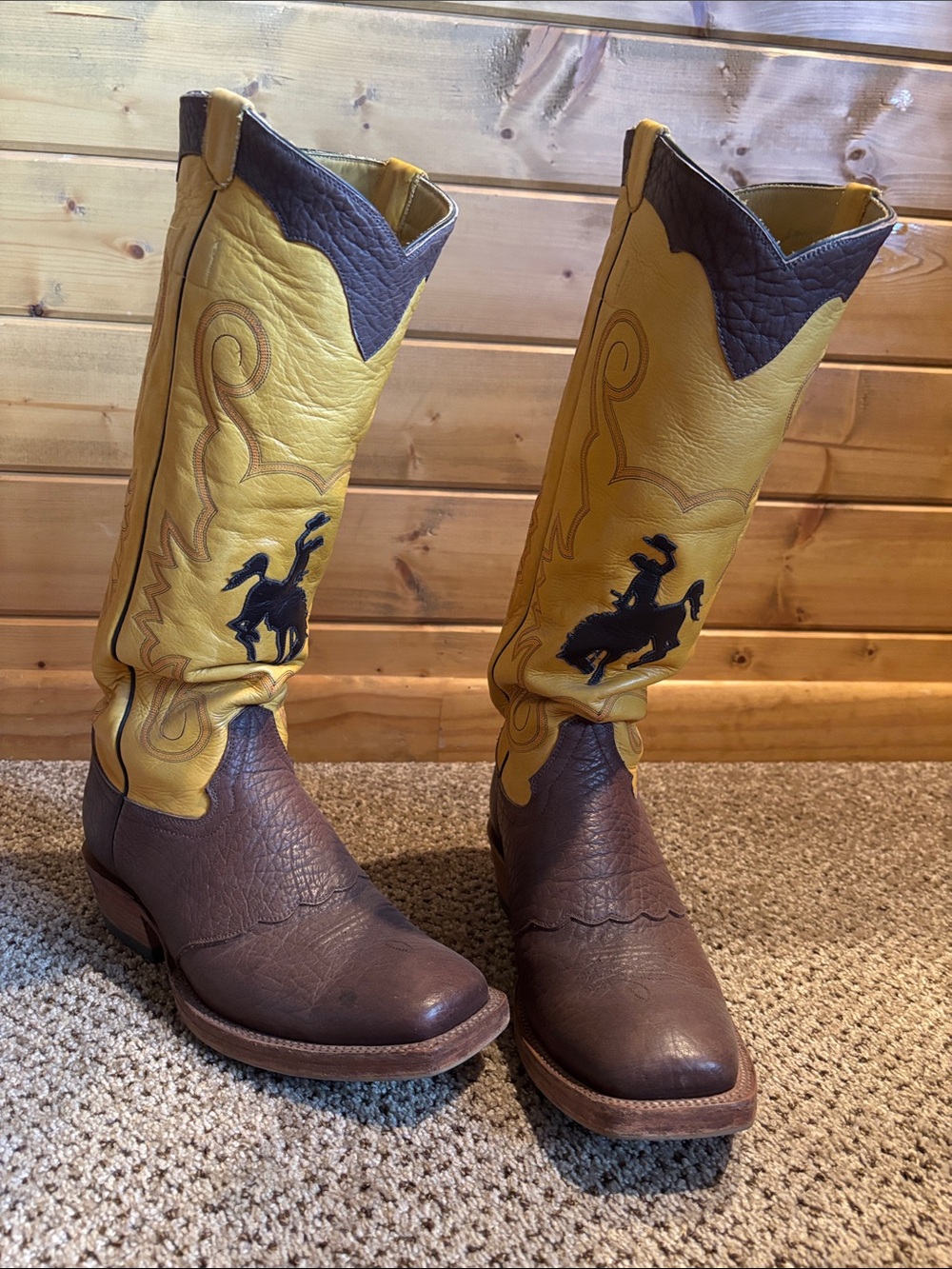 Men's Honcho Custom “Wyoming Cowboy” Western Boots